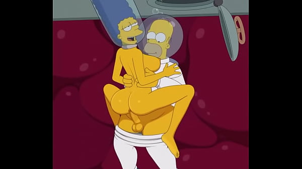 Homer e marge trepando gostoso