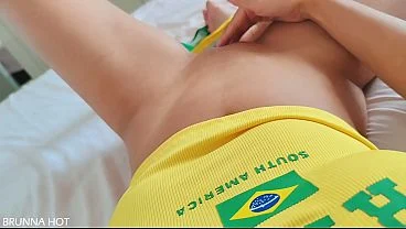 Gozando de Prazer com Jogadores da Copa do Mundo